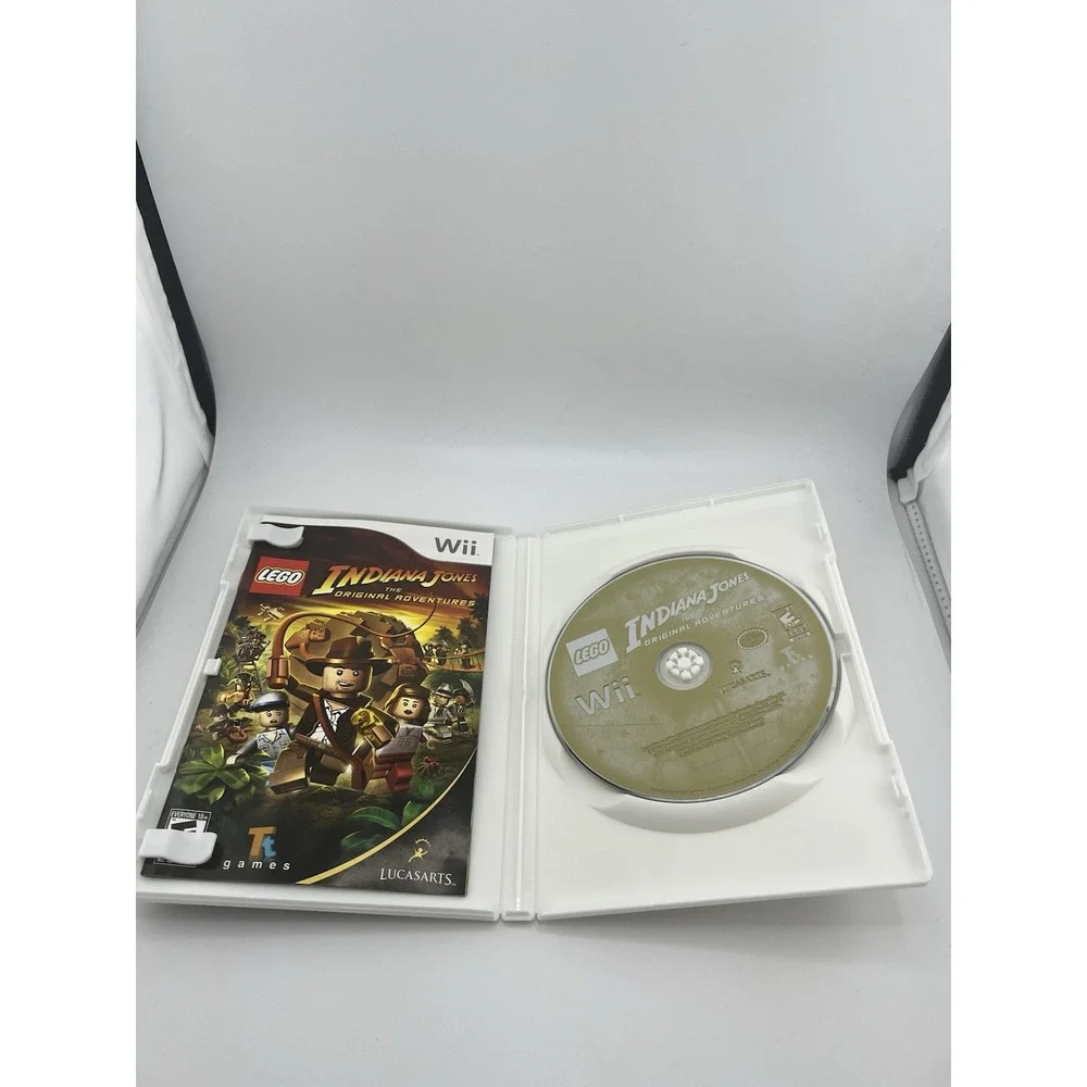 LEGO‎ Indiana Jones: The Original Adventures (Nintendo Wii, 2008) CIB Tested